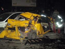 Ankarada 37 araç birbirine çarptı